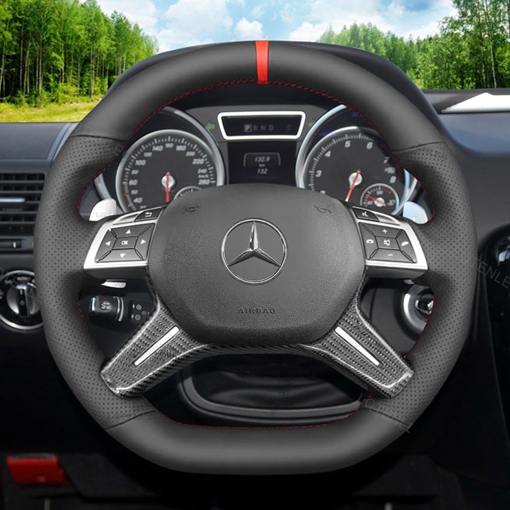 Steering Wheel Cover for Mercedes-Benz ML G GL 63 G 65 G-Class AMG 2012-2018