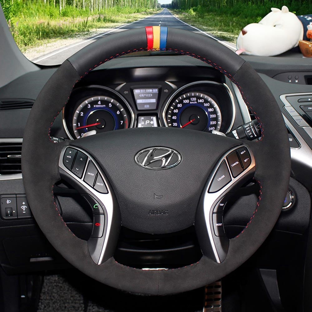 Steering Wheel Cover for Hyundai Elantra GT Coupe i30 2011-2017