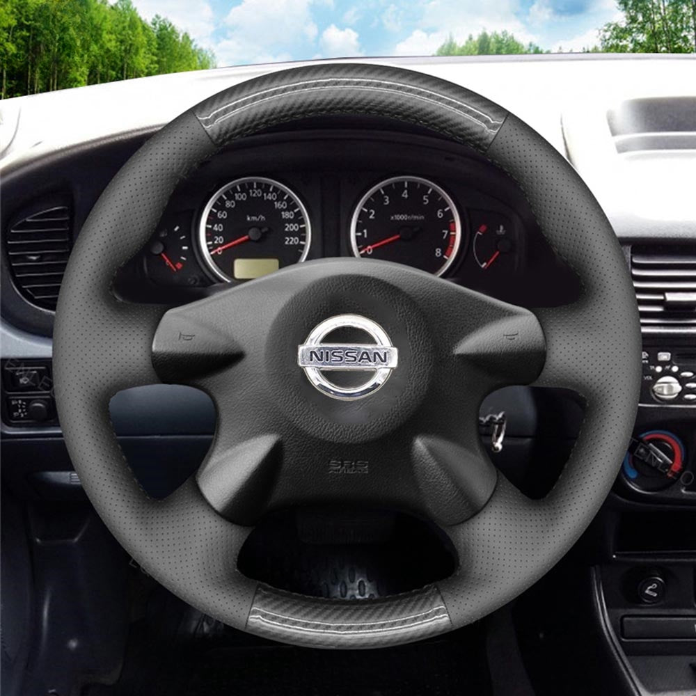 Steering Wheel Cover for Infiniti M45 / Nissan Serena Almera N16 Pathfinder