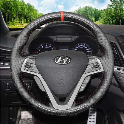 Steering Wheel Cover for Hyundai Veloster 2011-2017