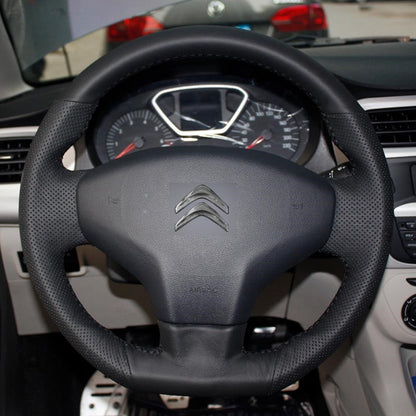 Steering Wheel Cover for Citroen C3 Picasso C-Elysee / Peugeot 301 208 2009-2019