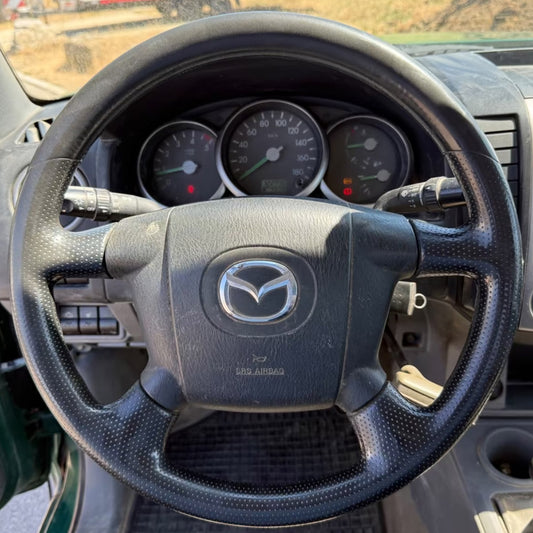 Steering Wheel Cover for Mazda Protege 2000-2001 / Bongo 2000-2003 / BT-50 2006-2011