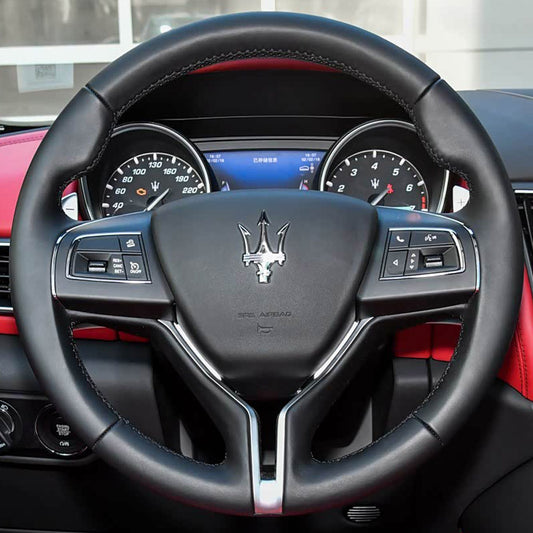 Steering Wheel Cover for Maserati Levante Ghibli Quattroporte 2013-2026