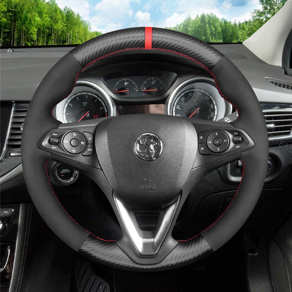 Steering Wheel Cover for Opel Vauxhall Astra K Corsa E Crossland Grandland X Insignia CT Karl Zafira / Holden Astra Calais Commodore