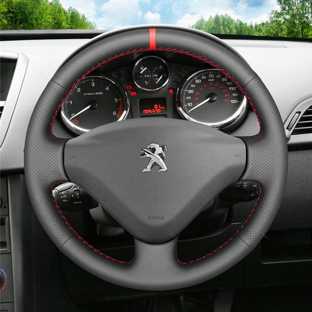 Steering Wheel Cover for Peugeot 206 207 CC SW Partner Expert Partner 2006-2019