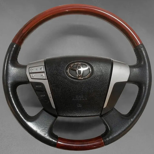 Steering Wheel Cover for Toyota Alphard Vellfire Mk2 Ah20 2005-2015