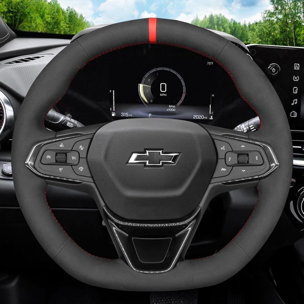 Steering Wheel Cover for Chevrolet Trax RS Trailblazer 2021-2024