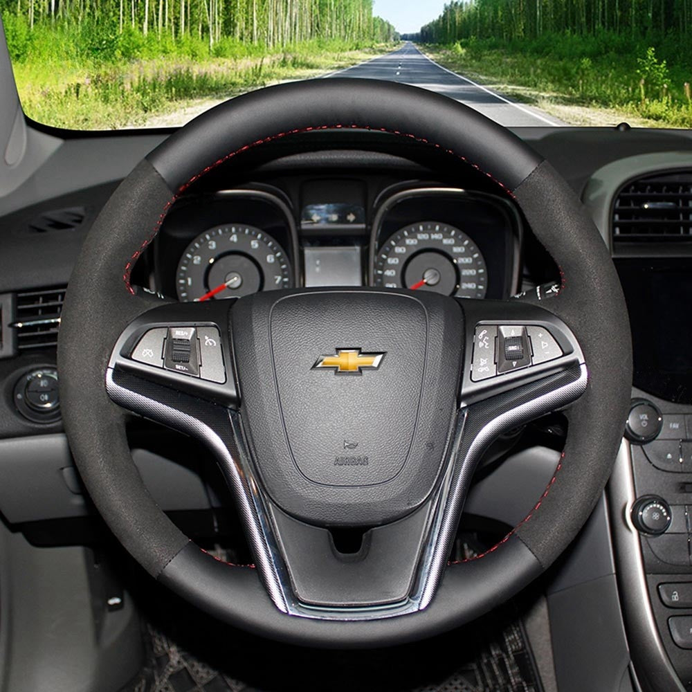 Steering Wheel Cover for Chevrolet Camaro Malibu Limited Sonic Volt 2011-2016