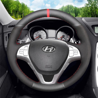 Steering Wheel Cover for Hyundai Genesis Rohens Coupe 2009-2016