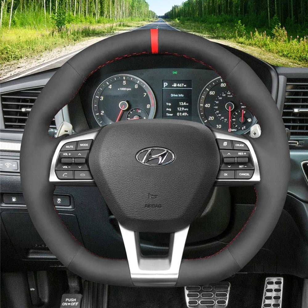 Steering Wheel Cover for Hyundai Sonata 2015-2019