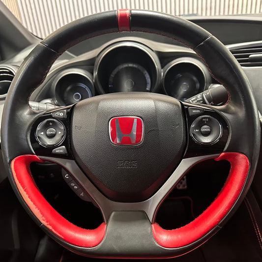 Steering Wheel Cover for Honda Civic 9 Type R 2012-2017