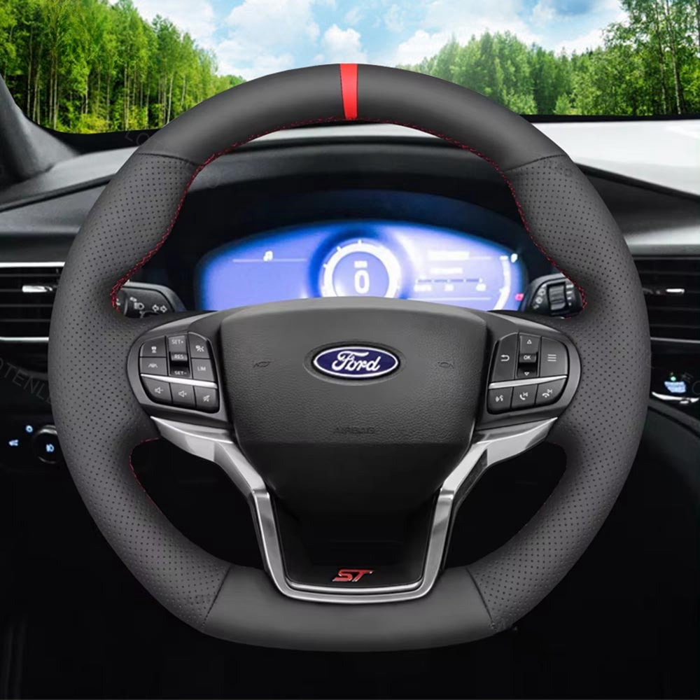 Steering Wheel Cover for Ford Explorer ST ST-Line Timberline 2020-2024