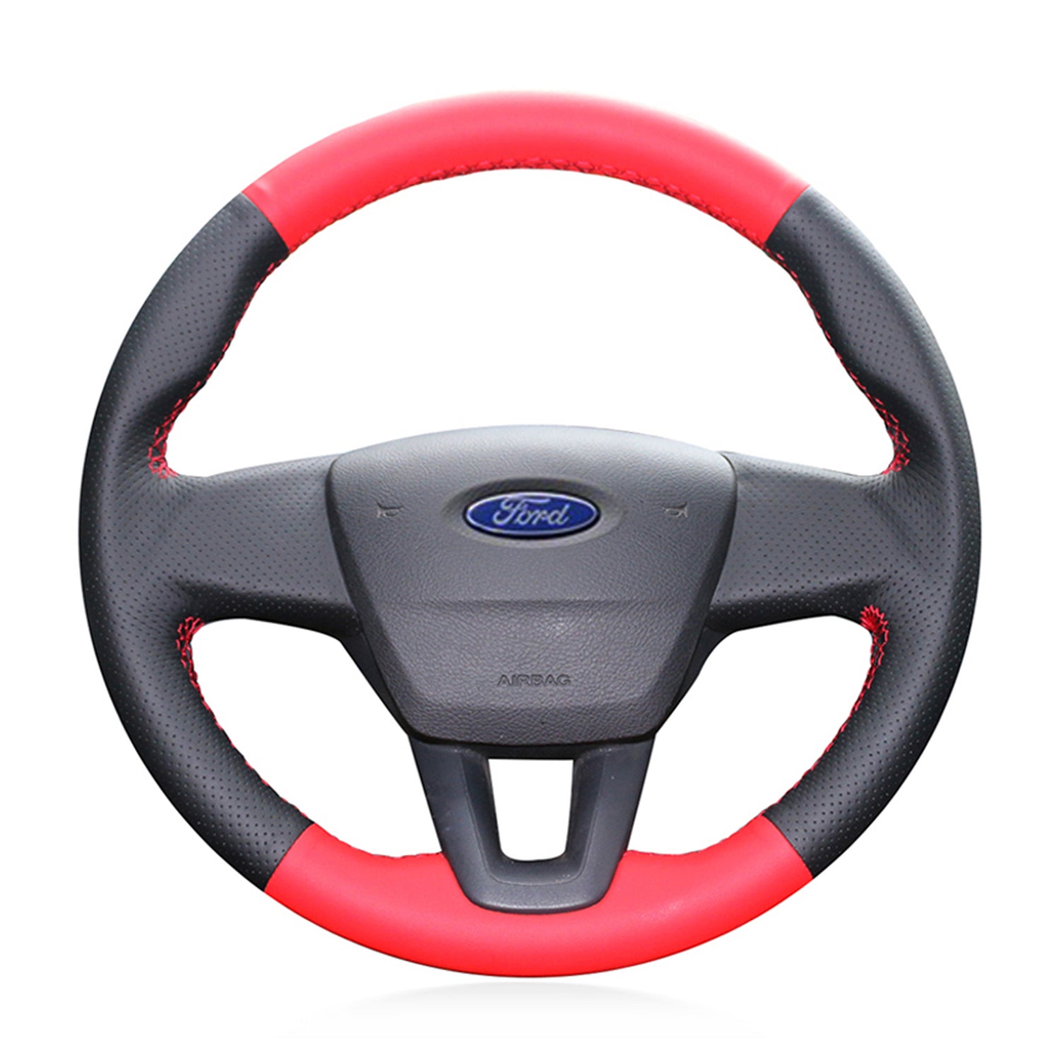 Lenkradbezug für Ford Focus Kuga Escape Grand C-Max Ecosport 2015-2022