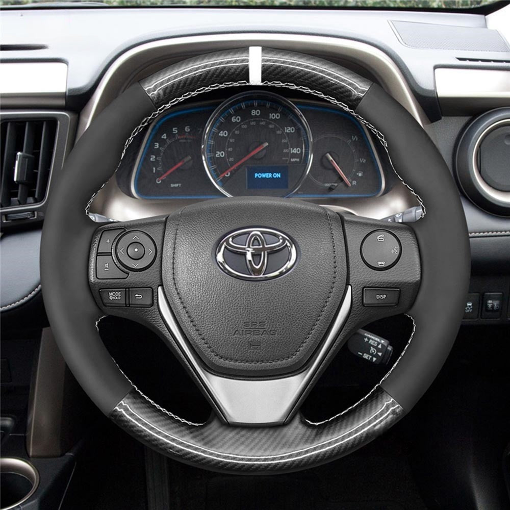 Steering Wheel Cover for Toyota RAV4 Corolla Corolla iM Auris Isis Scion iM 2012-2019