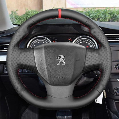 Steering Wheel Cover for Peugeot Expert Traveller 408 / Citroen Jumpy Spacetourer C3 C4 / Fiat Scudo 2014-2022