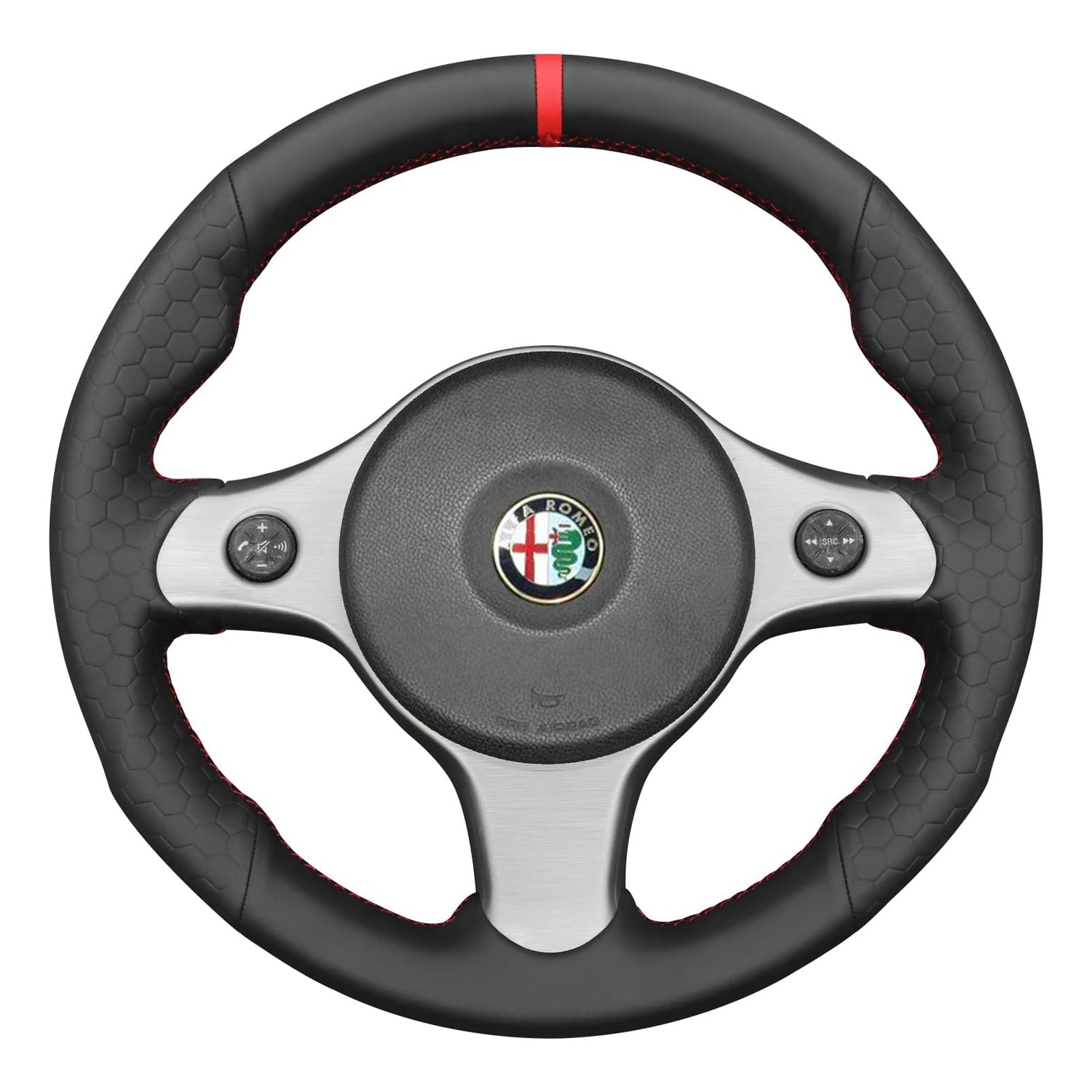 Steering Wheel Cover for Alfa Romeo 159 TI JTDM Brera Spider Sportwagon 2005-2011