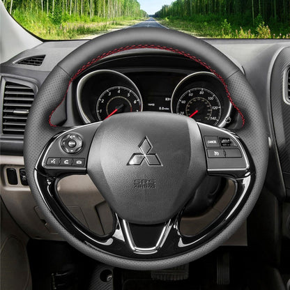 Steering Wheel Cover for Mitsubishi ASX Outlander Sport RVR Mirage G4 Eclipse Cross 2015-2024