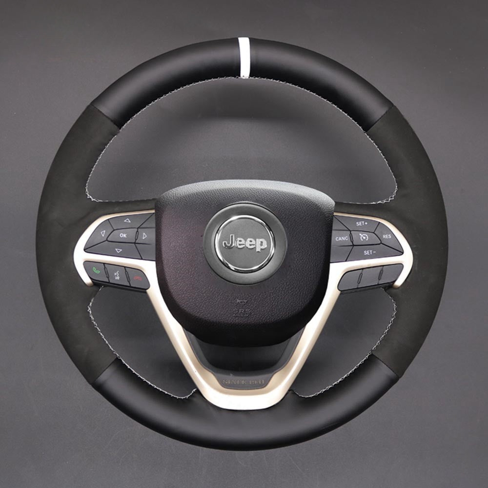 Steering Wheel Cover for Jeep Grand Cherokee IV V 2013-2023