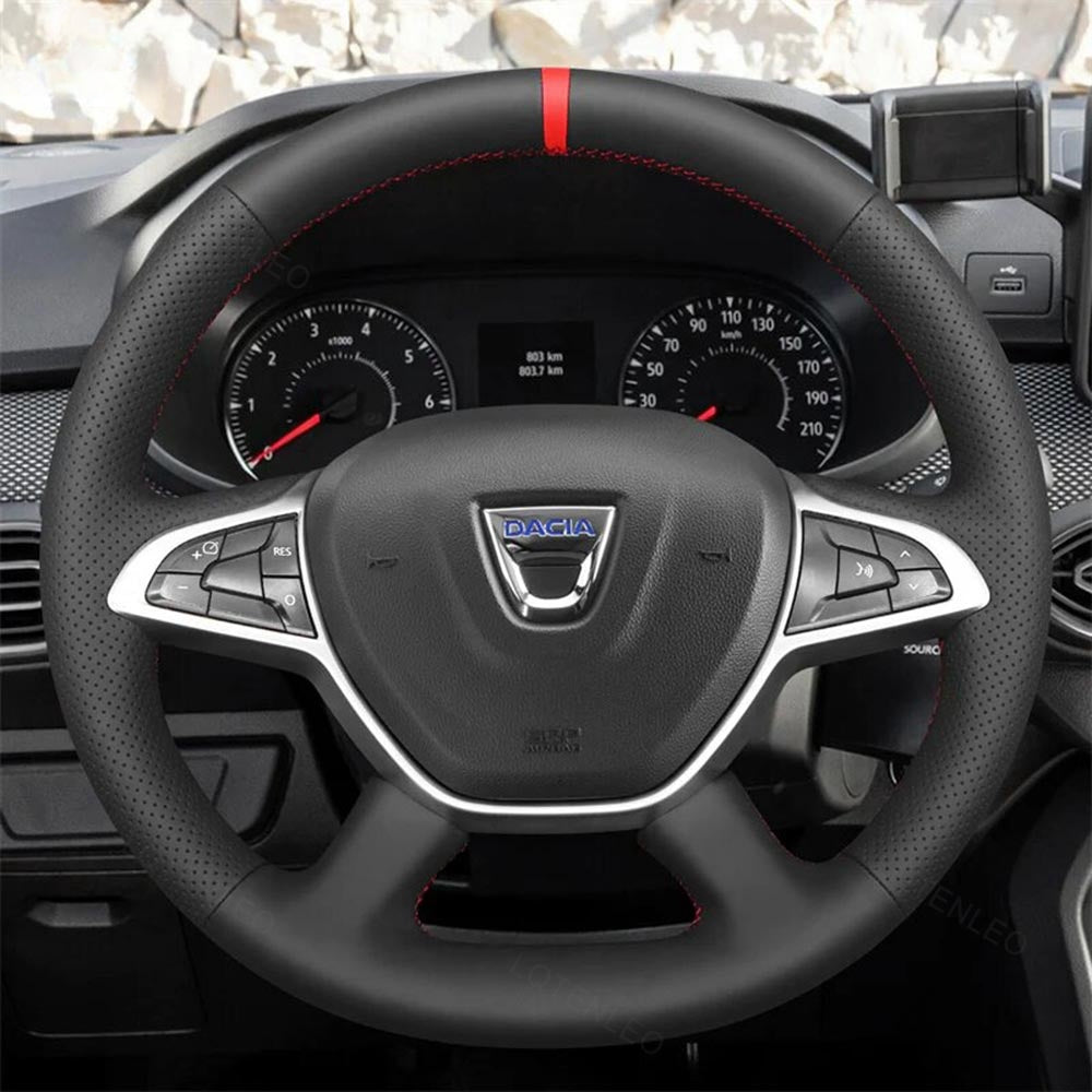 Steering Wheel Cover for Dacia Logan Sandero Duster 2017-2024