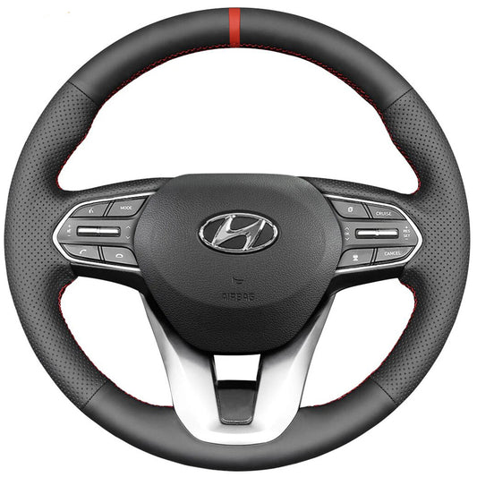 Steering Wheel Cover for Hyundai Santa Fe Palisade 2018-2023
