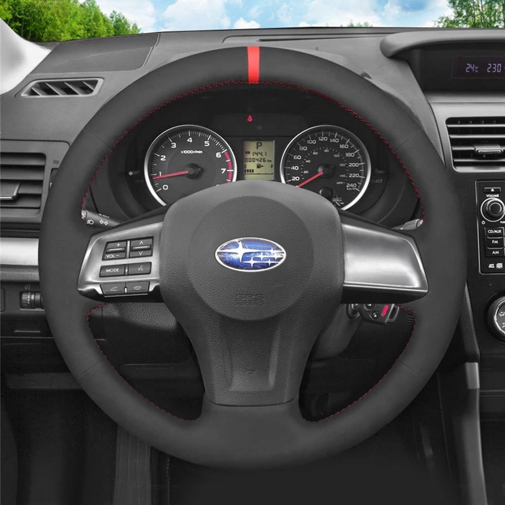 Steering Wheel Cover for Subaru Forester Legacy Outback XV Impreza 2012-2016