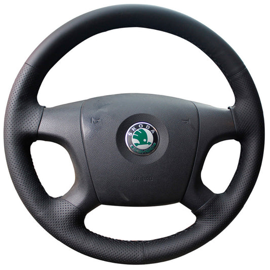 Steering Wheel Cover for Skoda Fabia Octavia Roomster Superb 2004-2009