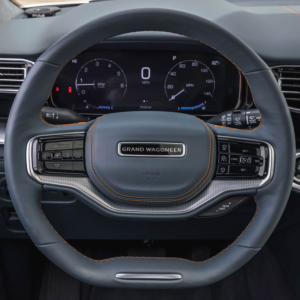 Steering Wheel Cover for Jeep Grand Wagoneer 2022-2026