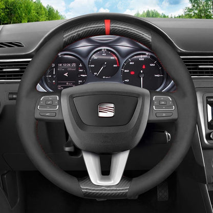 Steering Wheel Cover for Seat Leon Alhambra Toledo Altea 2009-2012