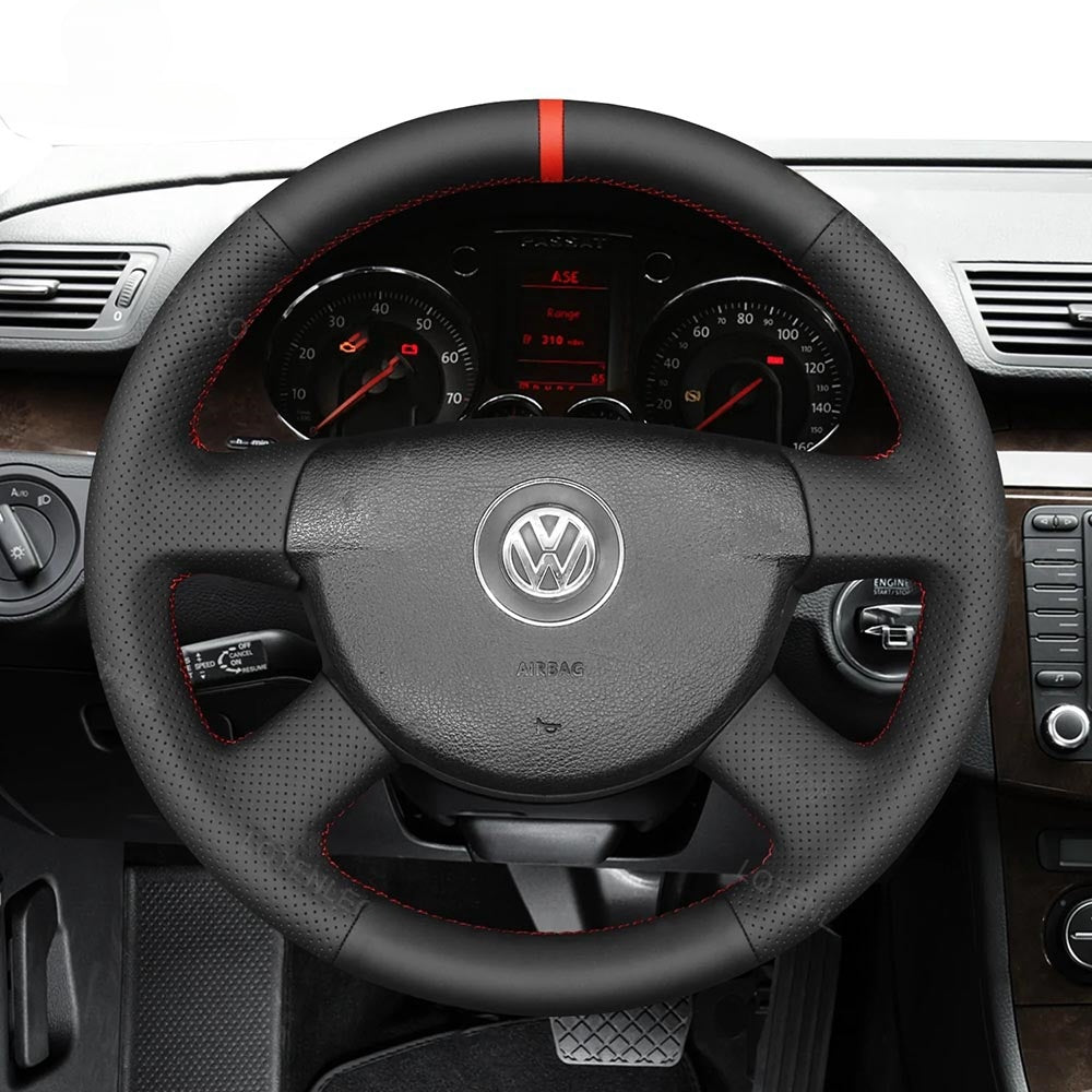 Steering Wheel Cover for Volkswagen VW Passat B6 Passat Variant Transporter 2005-2010