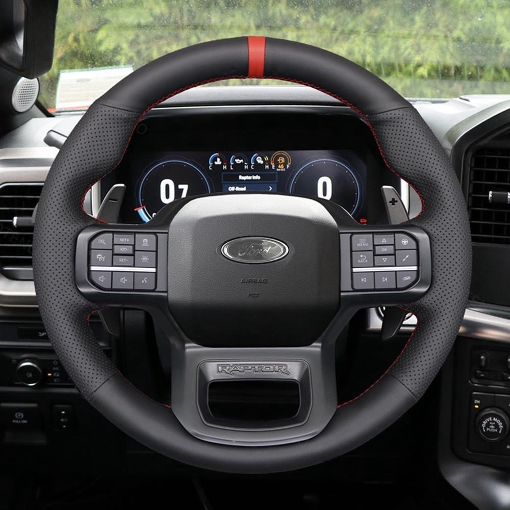 Steering Wheel Cover for Ford F-150 F150 Raptor 2021-2025