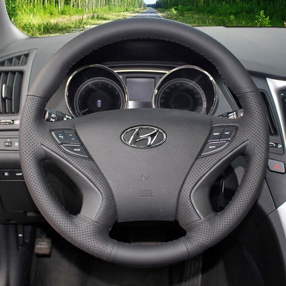 Steering Wheel Cover for Hyundai Sonata 2011-2014 i45 2010-2012