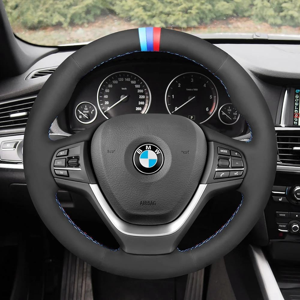 Steering Wheel Cover for BMW X3 F25 2011-2017 X4 F26 2014-2018