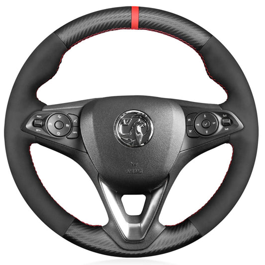 Steering Wheel Cover for Vauxhall Astra K Corsa E Crossland Grandland X Insignia Viva 2014-2021