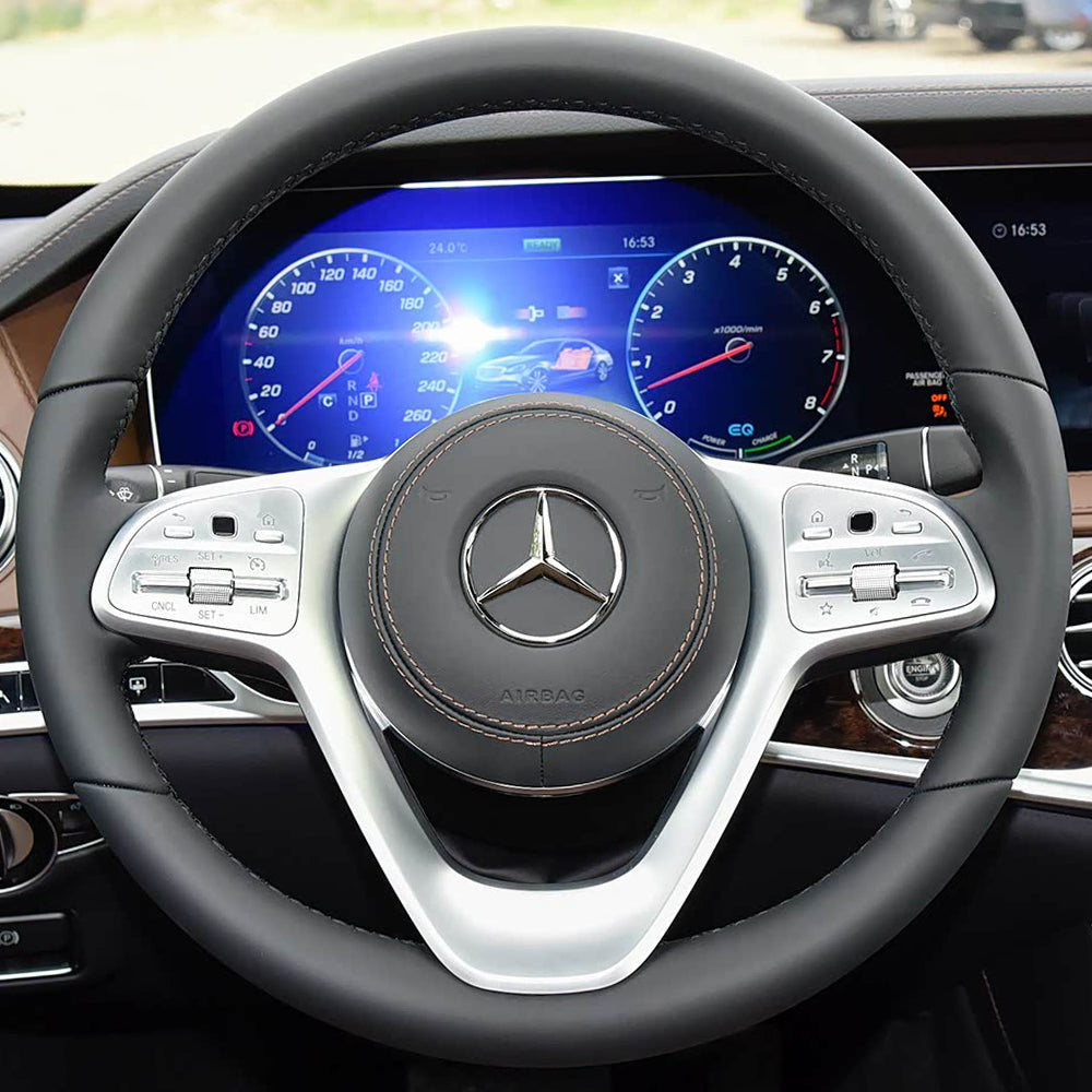 Steering Wheel Cover for Mercedes-Benz S-class W222 S450 S560 2017-2020