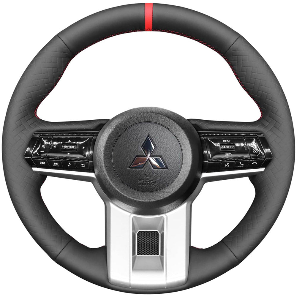 Steering Wheel Cover for Mitsubishi Triton L200 Montero Pajero 2024-2026