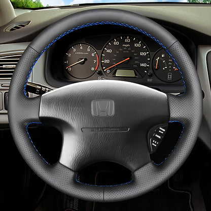 Steering Wheel Cover for Honda CRV CR-V Accord 6 Odyssey Prelude Shuttle Civic / Acura CL TL MDX 1998-2003