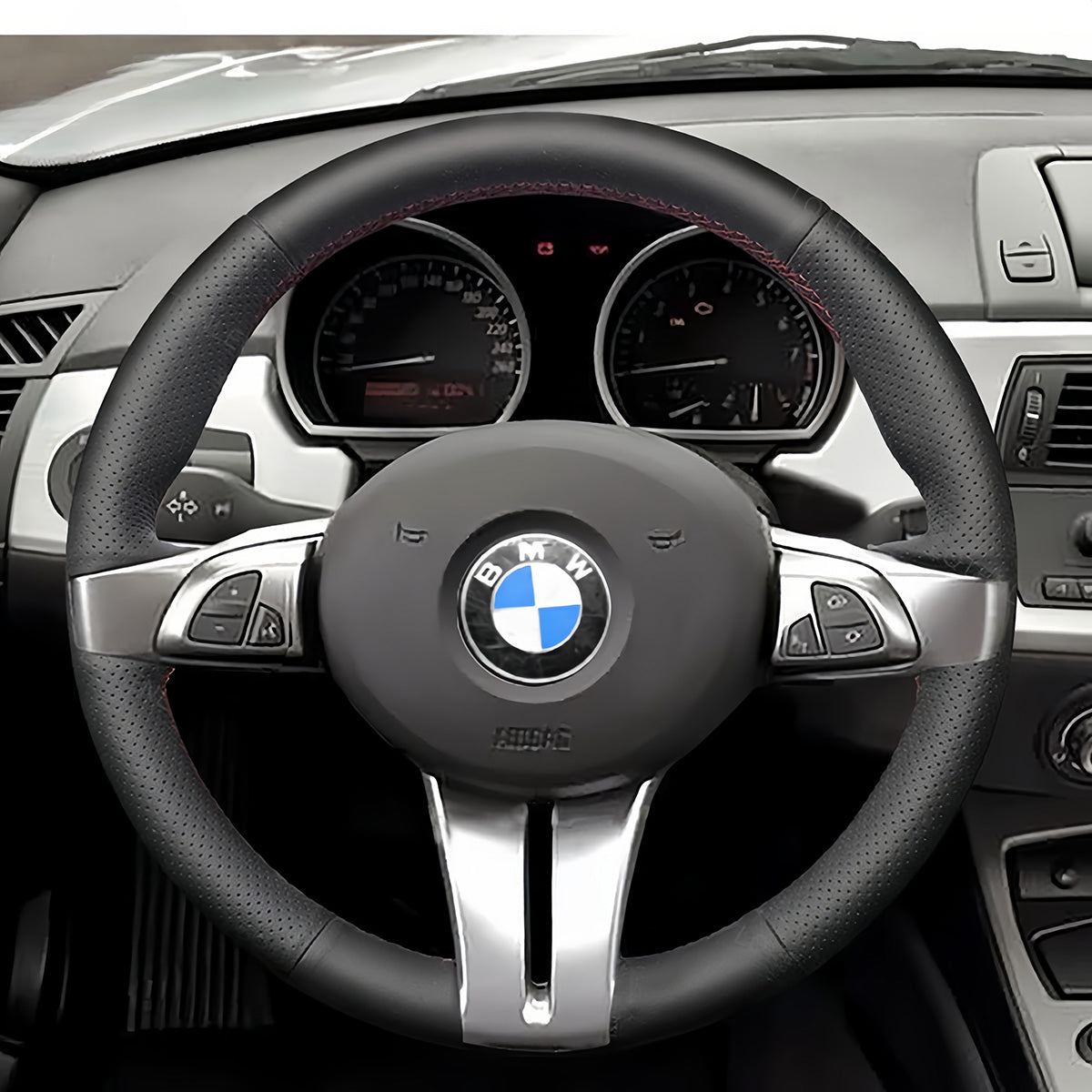 Steering Wheel Cover for BMW Z4 E85 2003-2008 E86 2005-2008