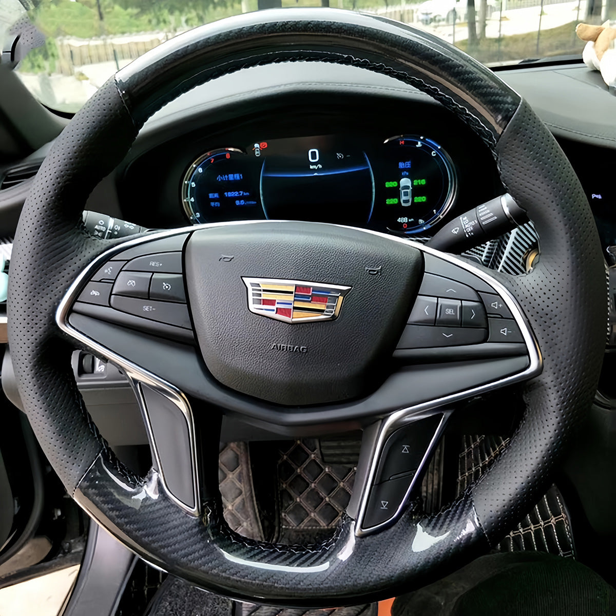 Steering Wheel Cover for Cadillac CT6 XT5 2016-2018