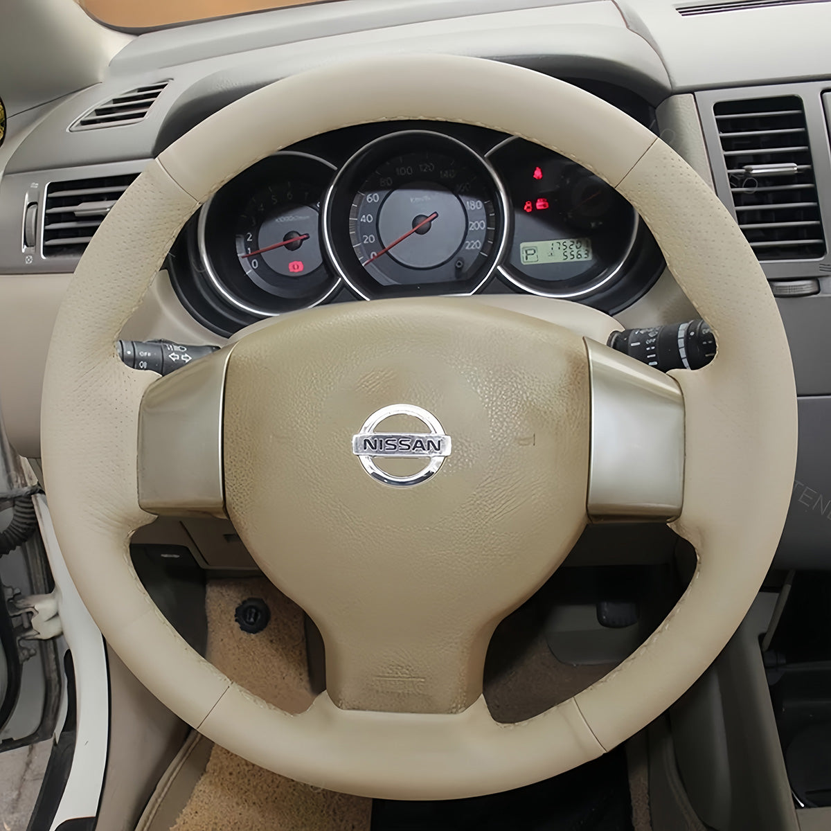 Steering Wheel Cover for Nissan Tiida Bluebird Sylphy Versa Note 2005-2013