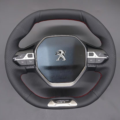 Steering Wheel Cover for Peugeot 208 308 508 SW 2008 3008 5008 Rifter GT/GT Line