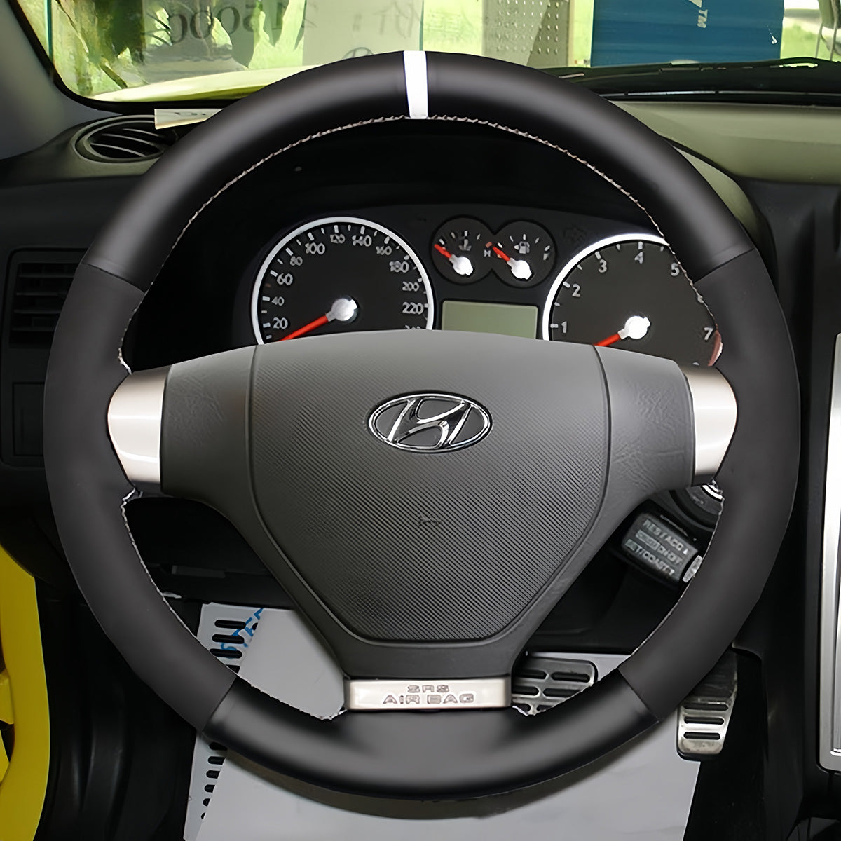 Steering Wheel Cover for Hyundai Tiburon Coupe S-Coupe 2007-2010