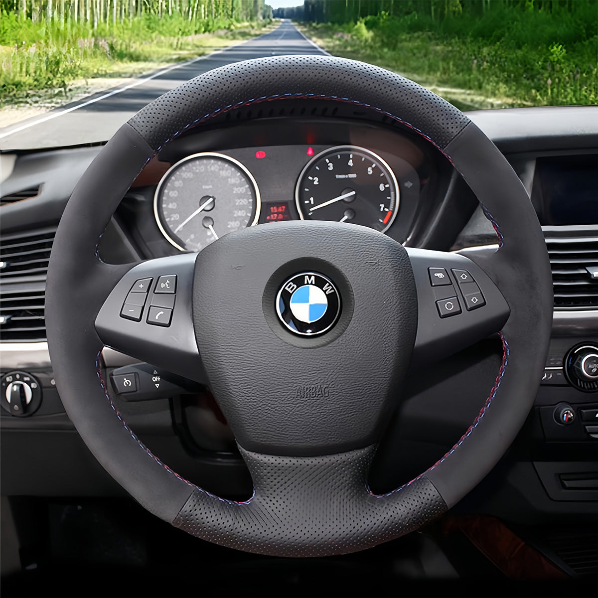 Steering Wheel Cover for BMW X5 E70 2007-2013