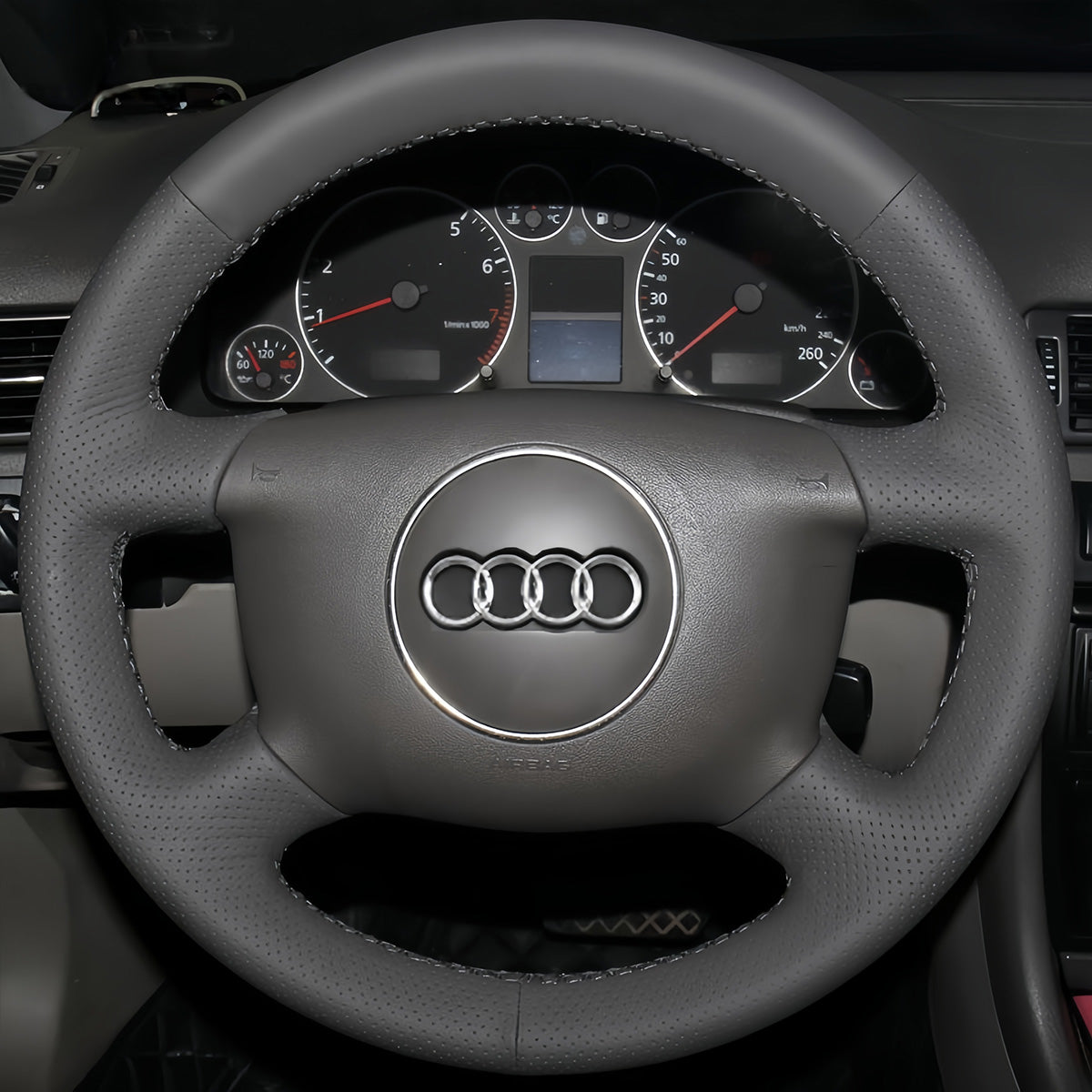 Steering Wheel Cover for Audi A4 A6 A8 L Allroad 1998-2005