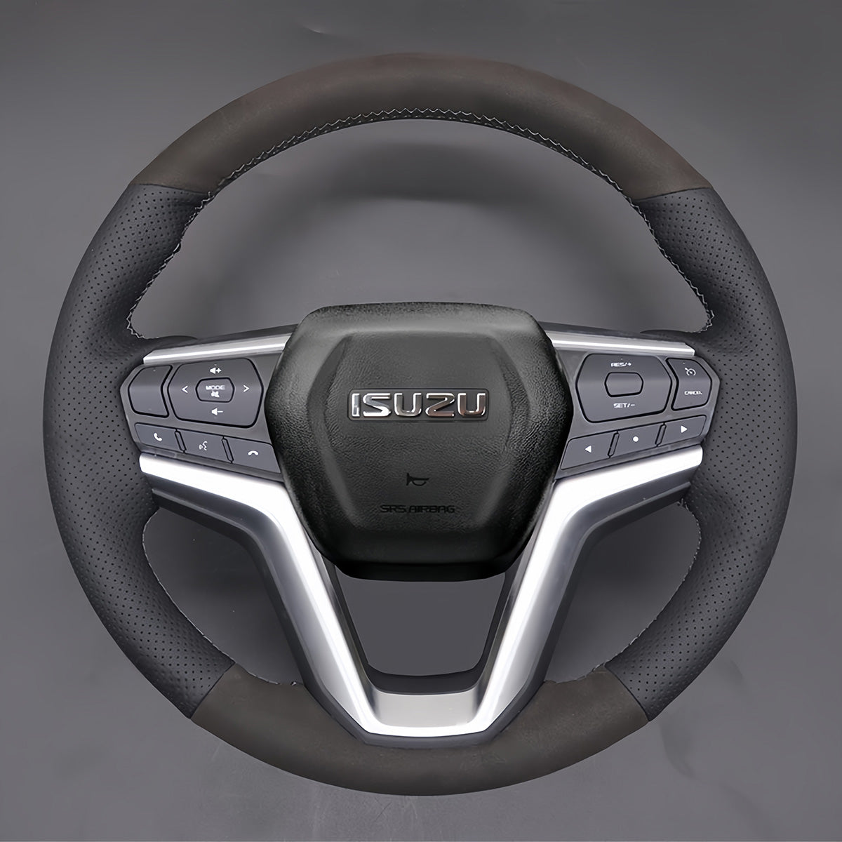 Steering Wheel Cover for Mazda BT-50 BT50 / Isuzu D-MAX Xterrain mu-x 2020-2023