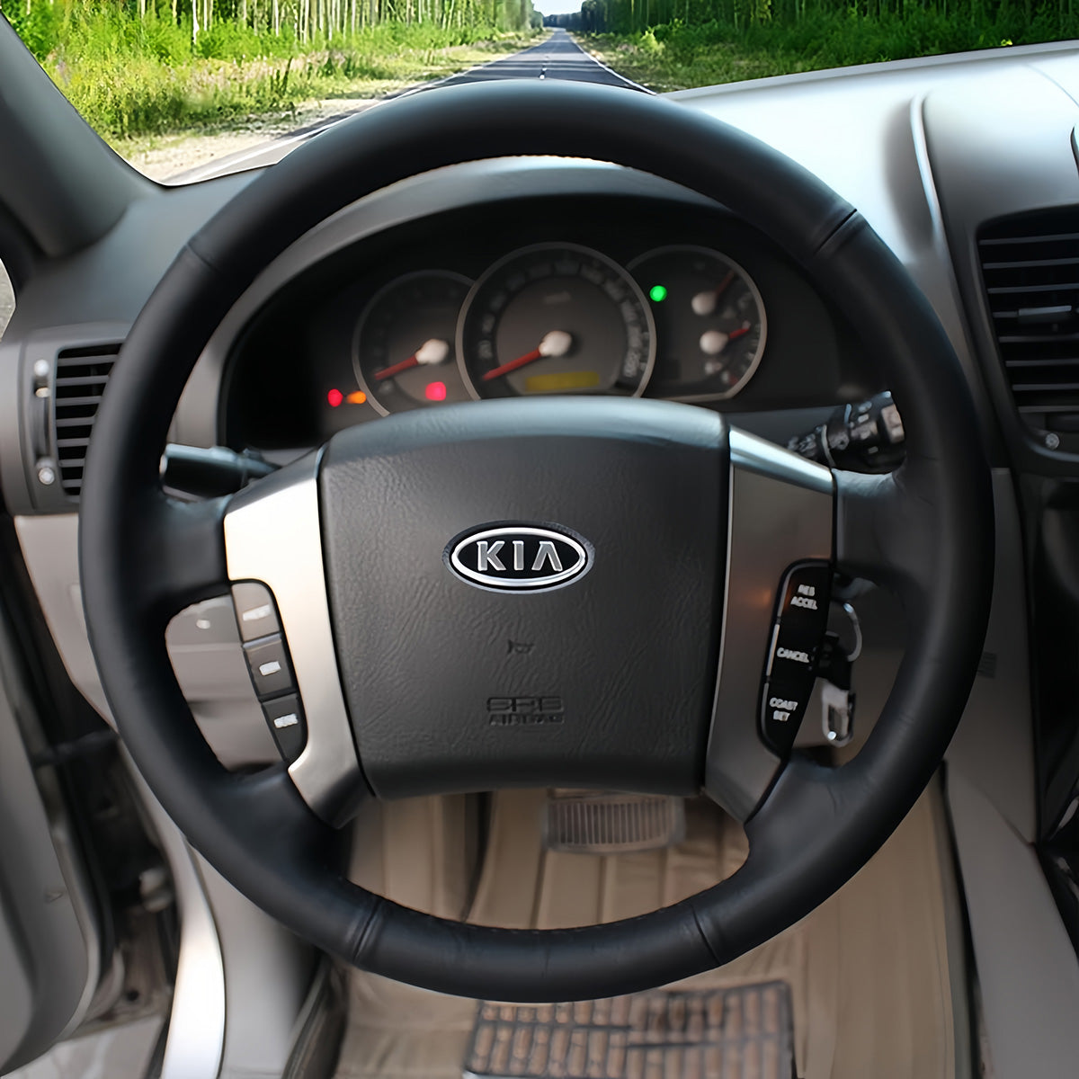 Steering Wheel Cover for Kia Sorento 2002-2010