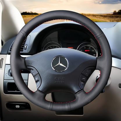 Steering Wheel Cover for Mercedes-Benz W639 Viano Vito Sprinter / Volkswagen VW Crafter 2006-2016