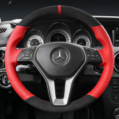 Steering Wheel Cover for Mercedes-Benz W246 W204 C117 C218 W212 X156 X204