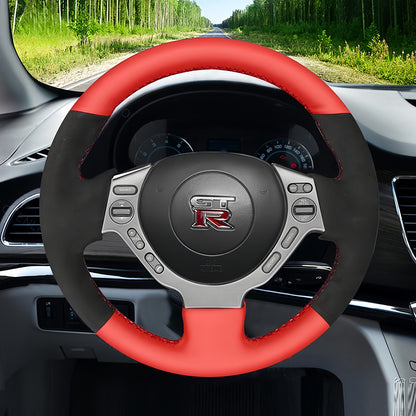 Steering Wheel Cover for Nissan GTR GT-R Nismo R35 2008-2016