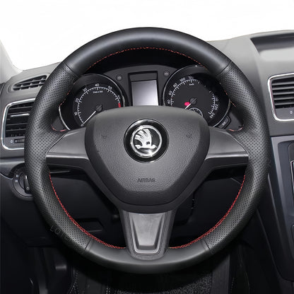 Steering Wheel Cover for Skoda Citigo Fabia Yeti 2013-2019