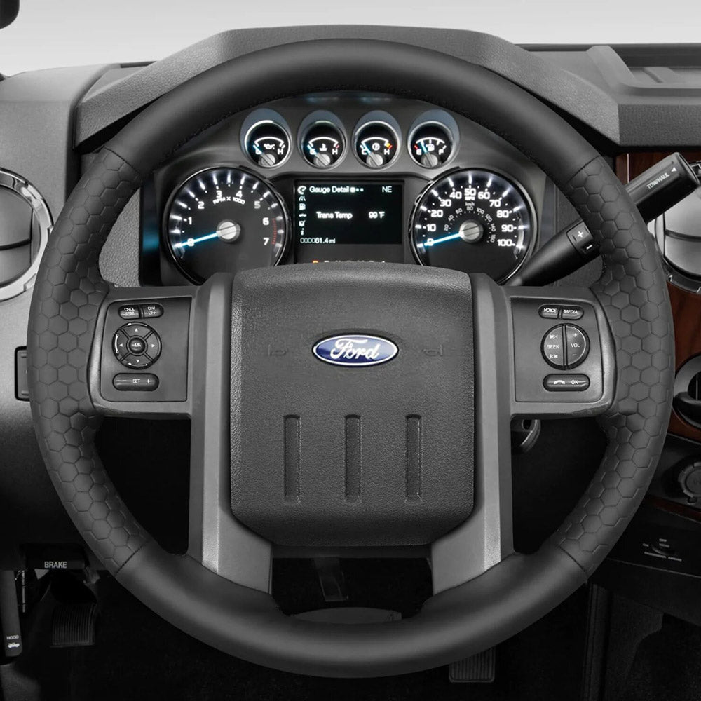 Steering Wheel Cover for Ford F-250 F-350 F-550 Expedition 2007-2016